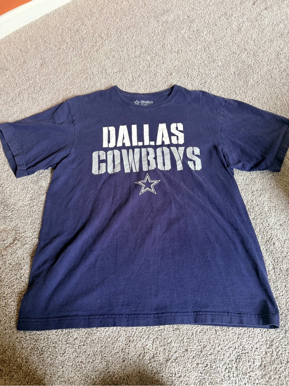 NFL Navy Blue Graphic Tee - Official Team Logo